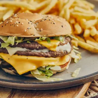 Double Patty Beef Burger
