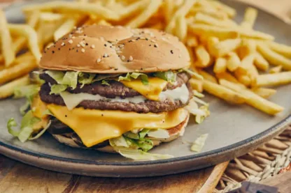 Double Patty Beef Burger